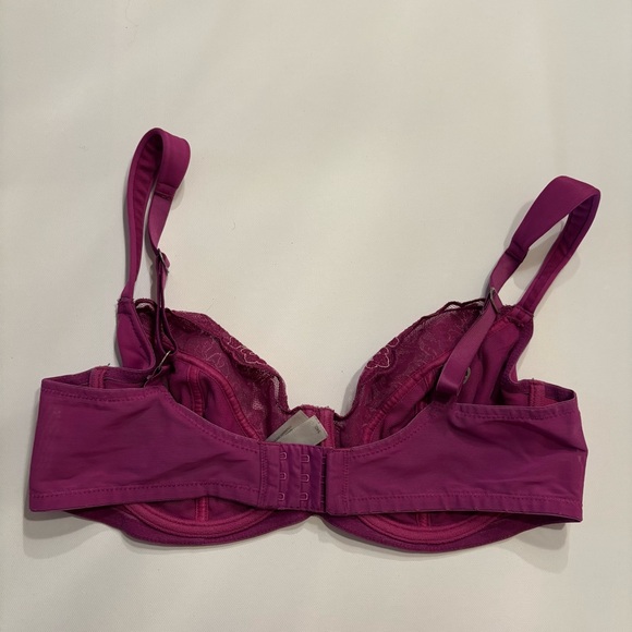 Natori Full Coverage Bra Size 34D Pink/Purple - Picture 3 of 4